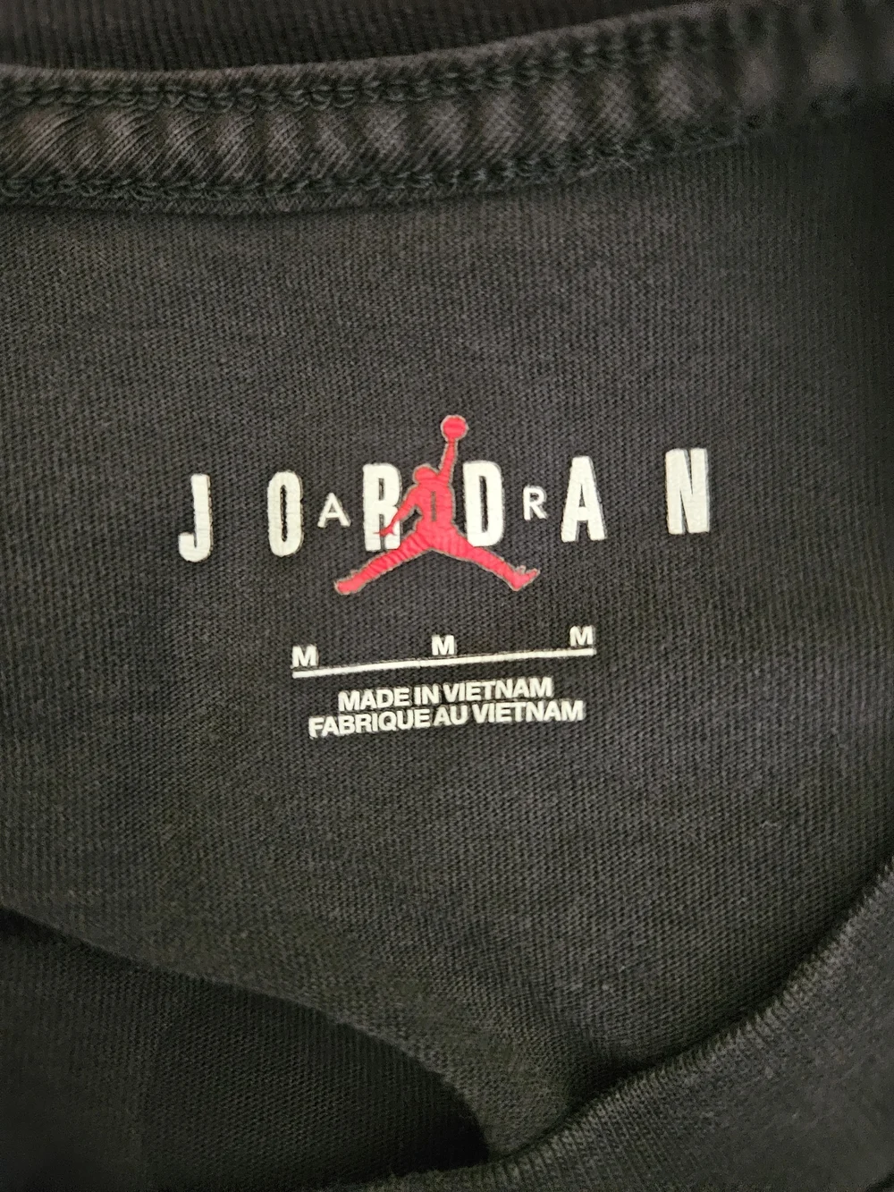Jordan '92 Black Long Sleeve Tee with Neon Pink, Yellow & Green Accents